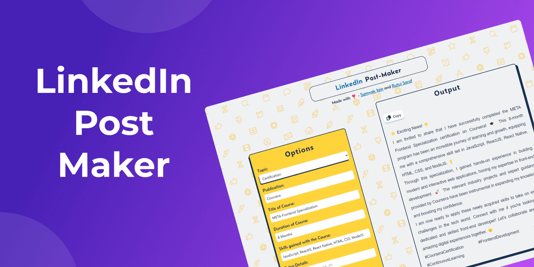 LinkedIn Postmaker