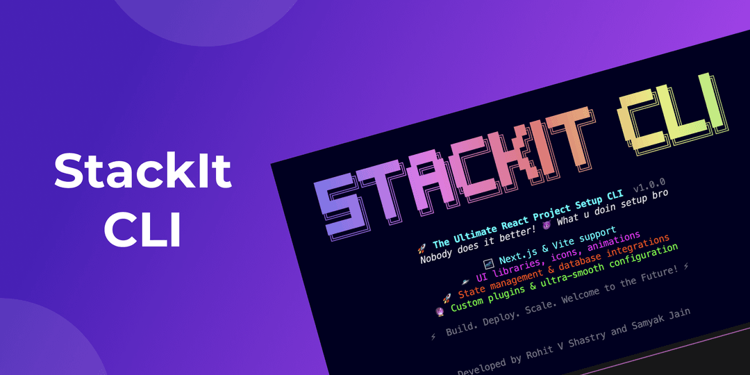 StackIt CLI